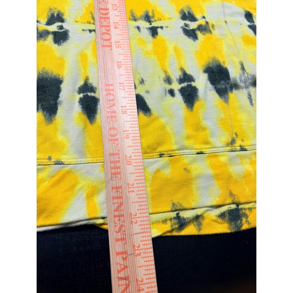Cabi Atomic Lounger Set Yellow Black Tie Dye Top L Pants XL 2 Piece Lounge Set - Picture 7 of 16